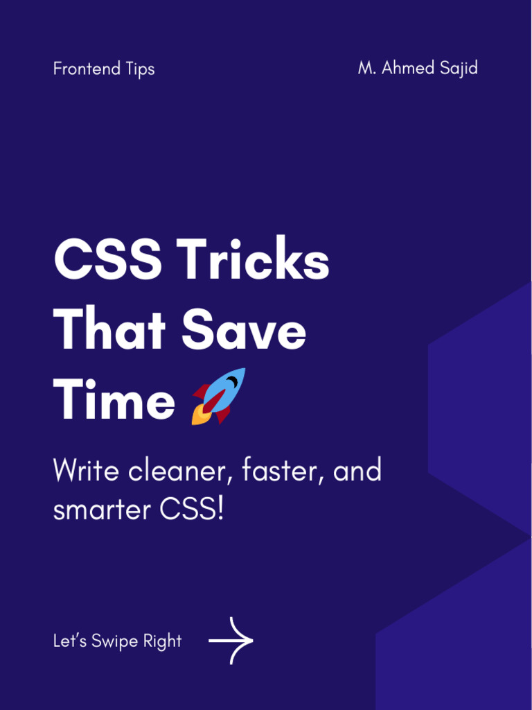 Time-Saving CSS Tricks Guide | PDF