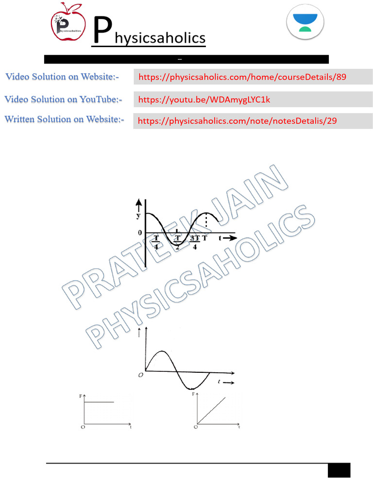 uploads1641821206DPP-2 SHM - Phasor & Energy in SHM | PDF | Mechanical ...