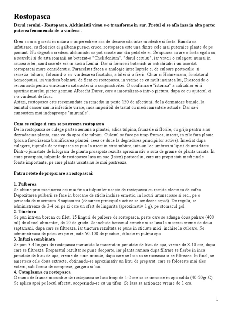 Rostopasca | PDF