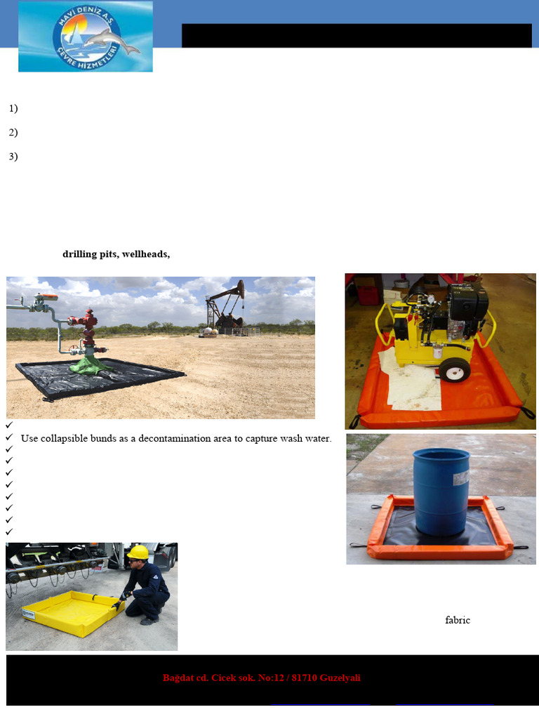 Spill Containment Berms for Safety | PDF | Tire
