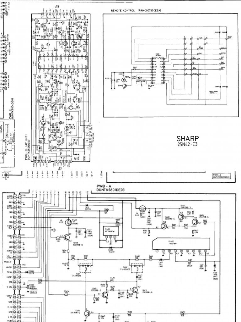 Sharp 25N42 E3 2 | PDF