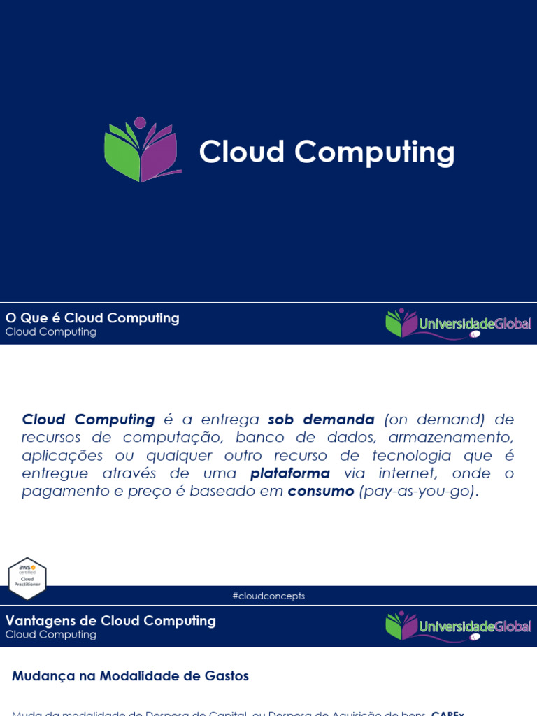 Vantagens e Tipos de Cloud Computing | PDF | Computação em nuvem ...