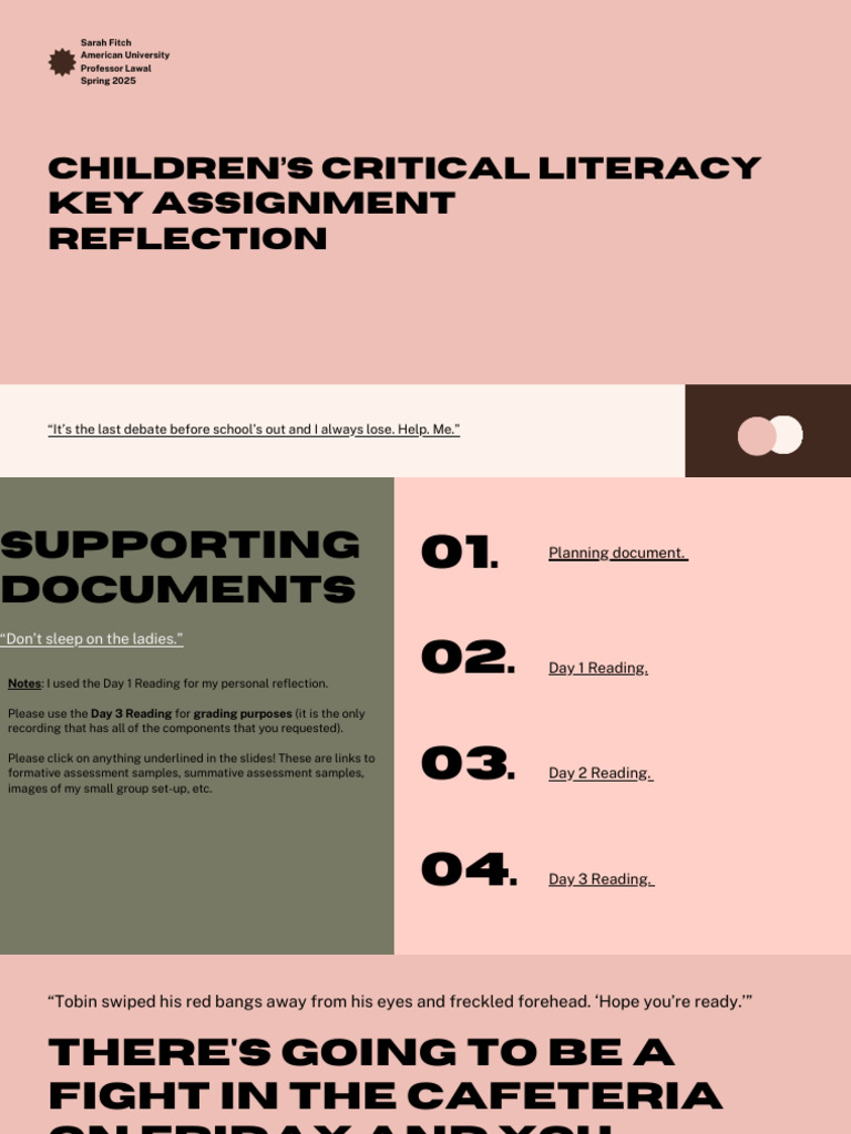 Enhancing Children's Critical Literacy | PDF | Literacy | Behavioural ...