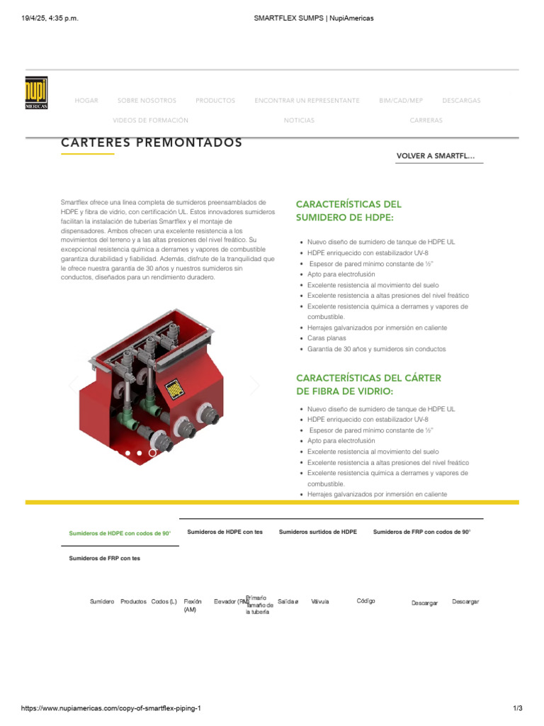 Sumideros HDPE Smartflex UL | PDF | Materiales | Lentes