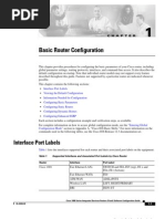 Cisco Basic Router Configuration