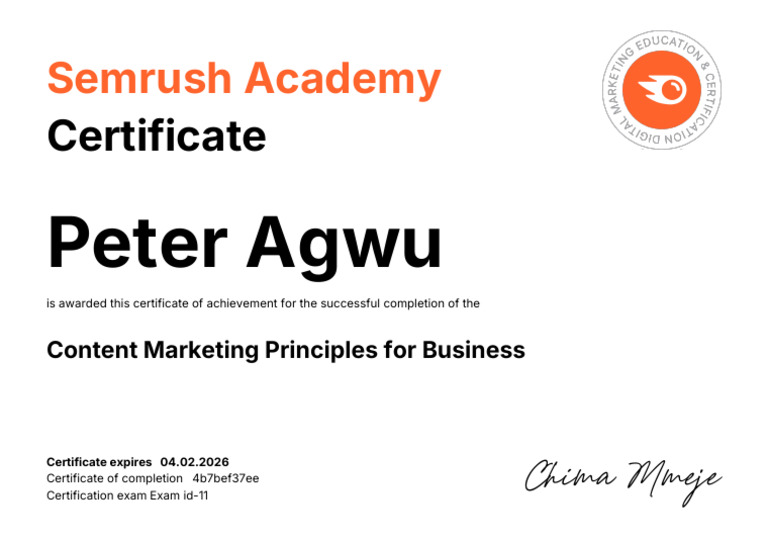 Peter Agwu 11 | PDF