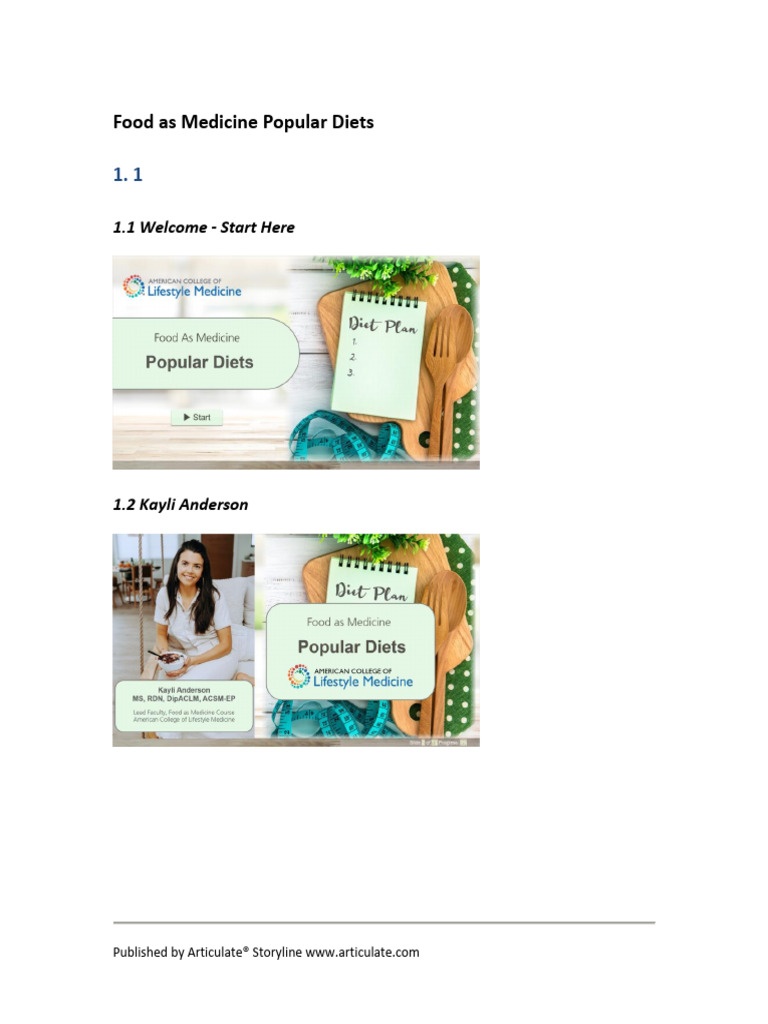 MODULE 2 Popular Diets - Slides Only | PDF | Detoxification ...