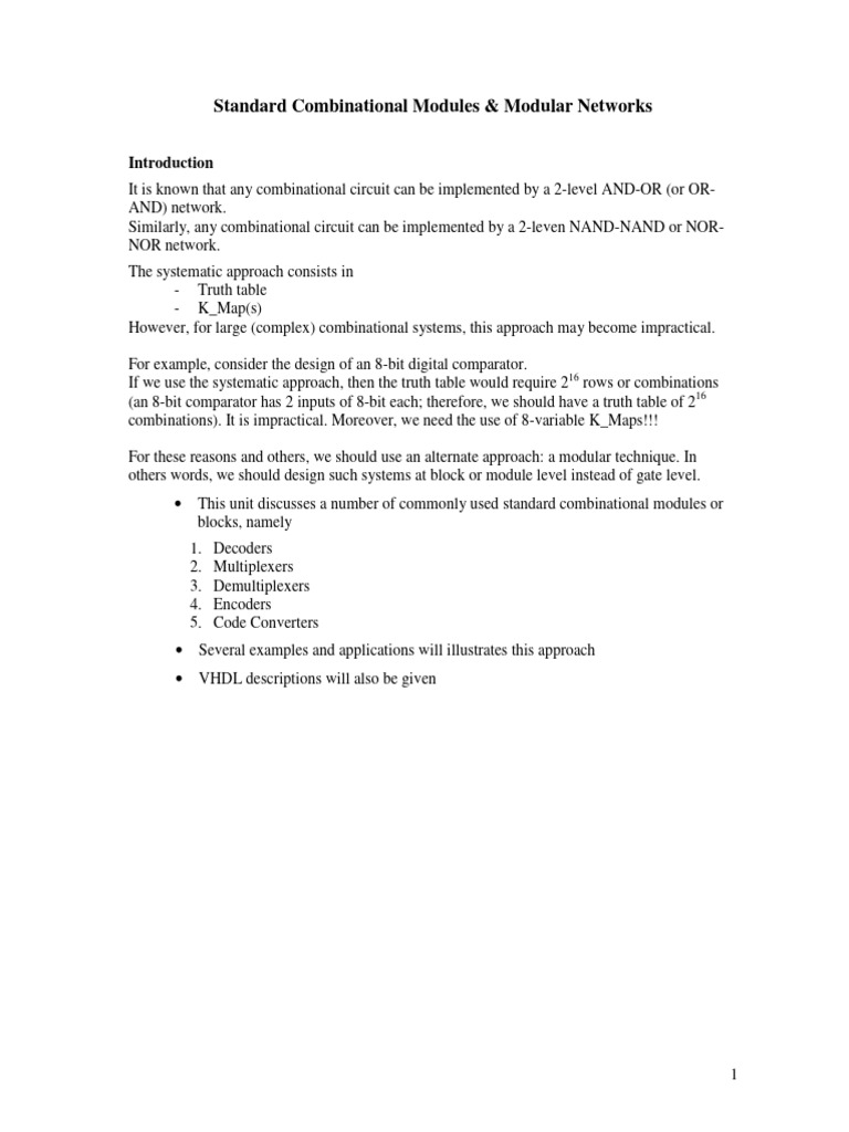 1 Decoders | PDF | Logic Gate | Mathematical Logic
