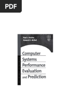 The Art of Computer Systems Performance Analysis: Techniques