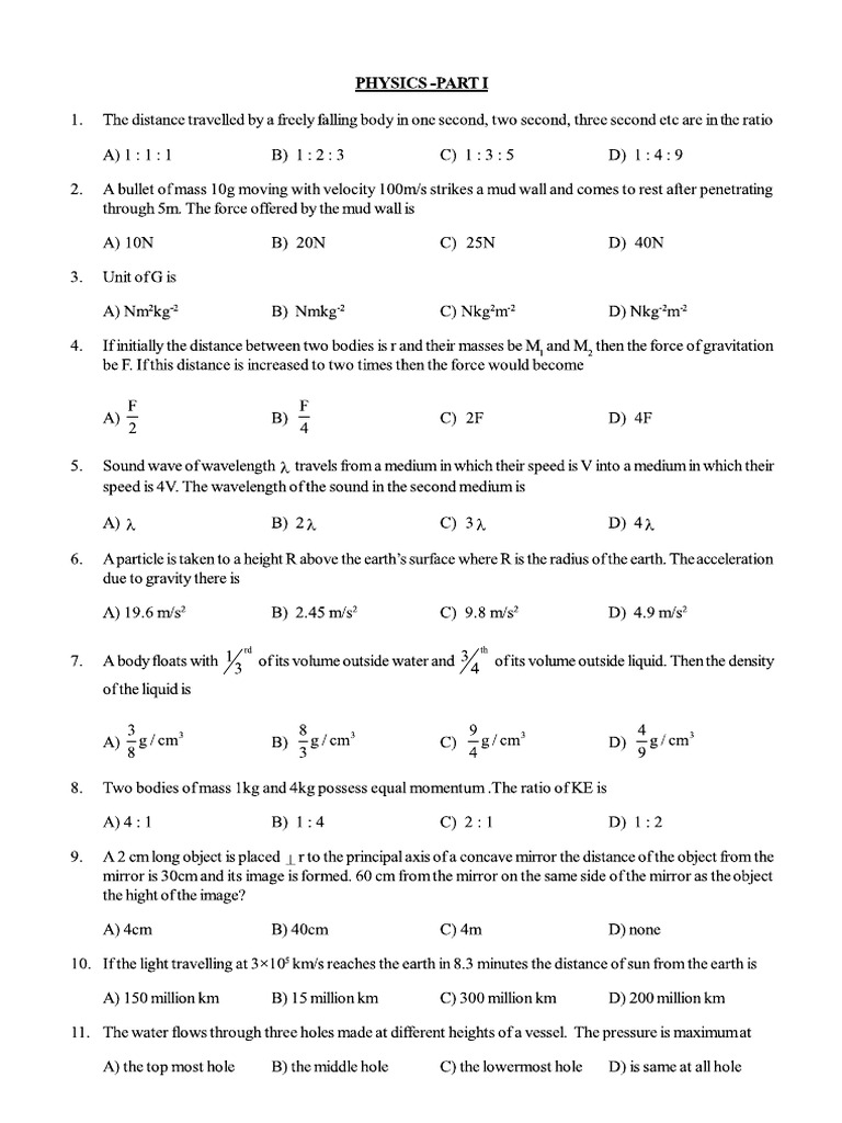 Brilliant Integrated Programme PYQ 1 | PDF