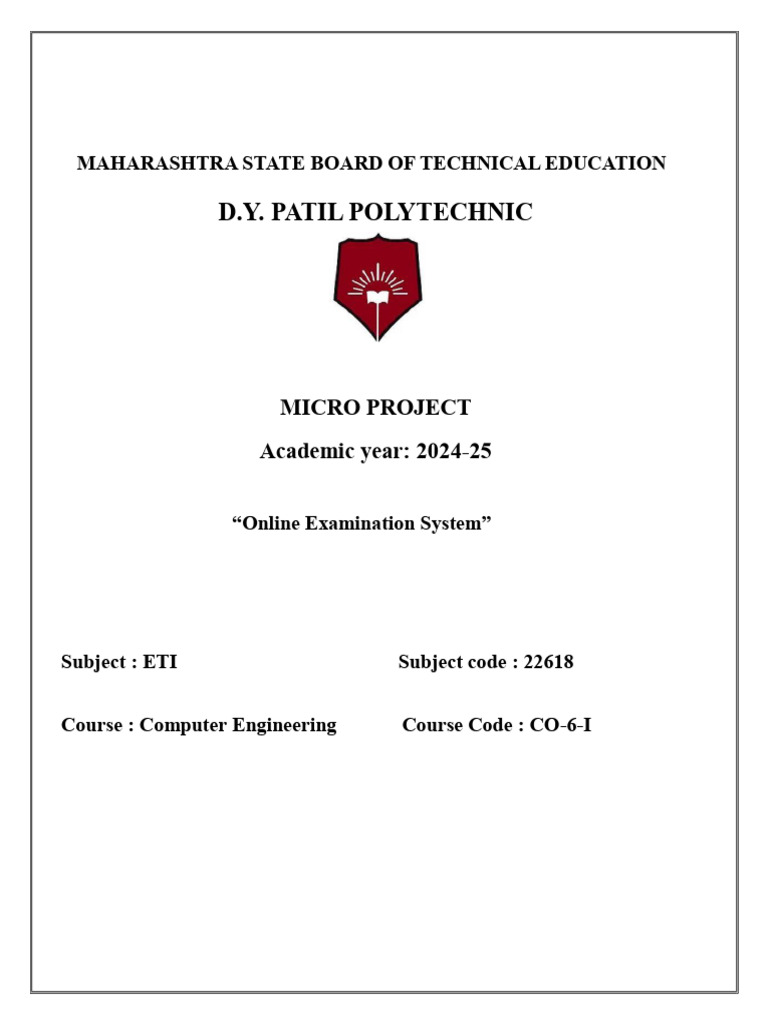 Eti Online Examination System Format | PDF | Standardized Tests | Diploma