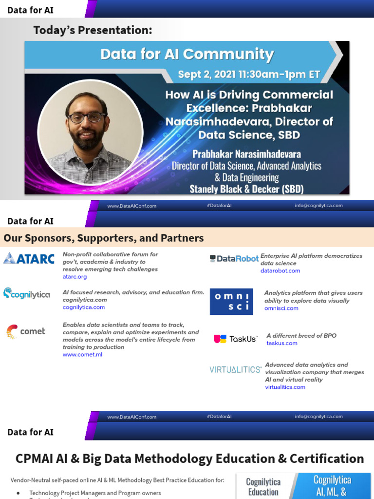 Data for AI Conference Overview | PDF | Artificial Intelligence ...