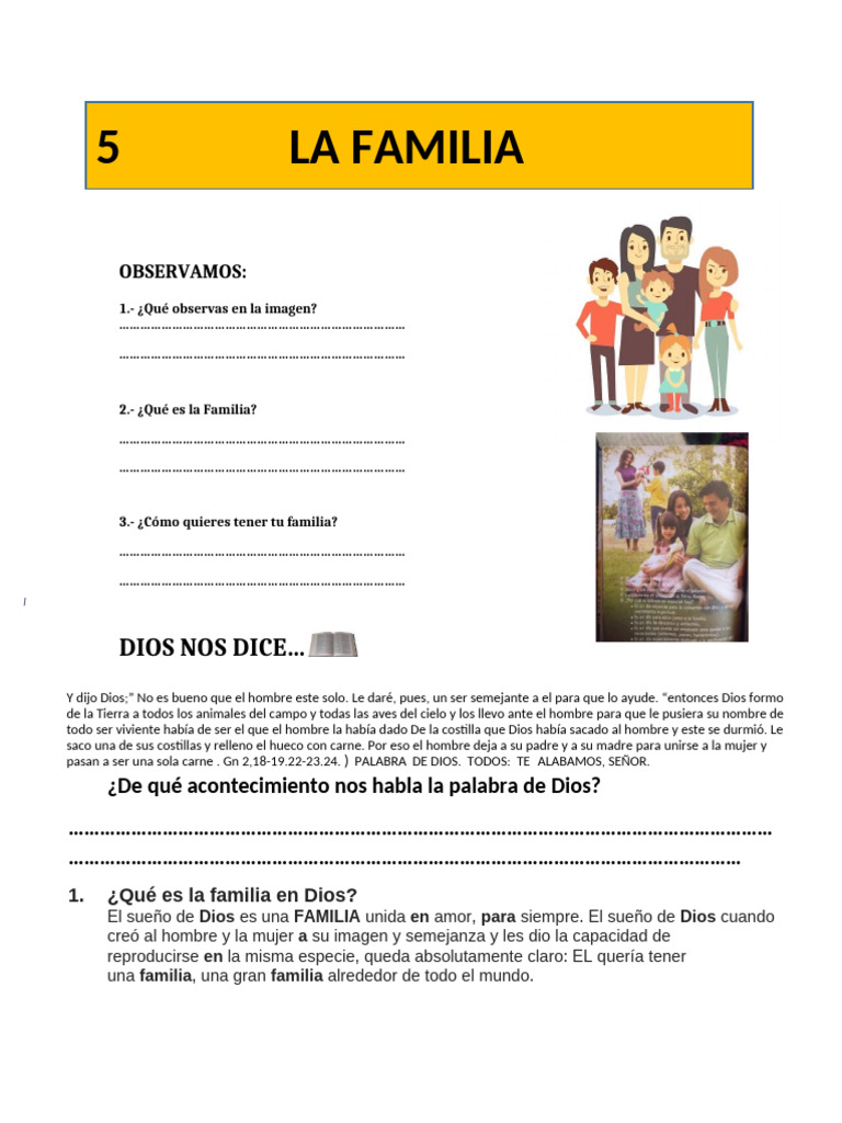 La Familia según la Fe y la Sociedad | PDF | San José | Papa Francisco