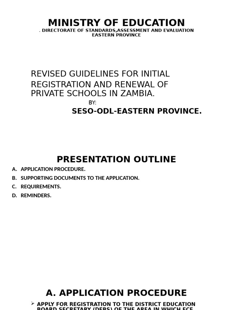Private School Registration Guidelines 2025 | PDF | Curriculum | Teachers