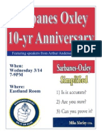 sarbanes oxley event