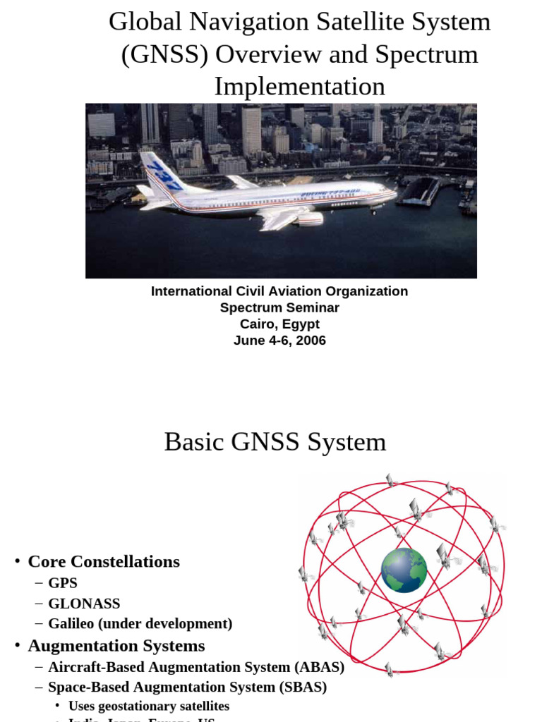 Acp Smr02 Wp15 Gnss Overview | PDF | Global Positioning System | Geodesy