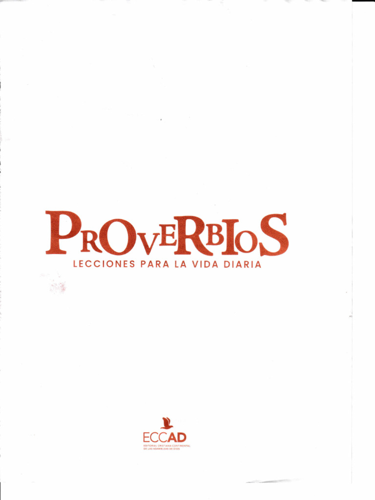 Gia Proverbios 2 | PDF | Libro de proverbios | Sabiduría