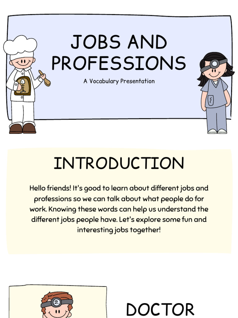 JOBS - KIDS 1.1 | PDF