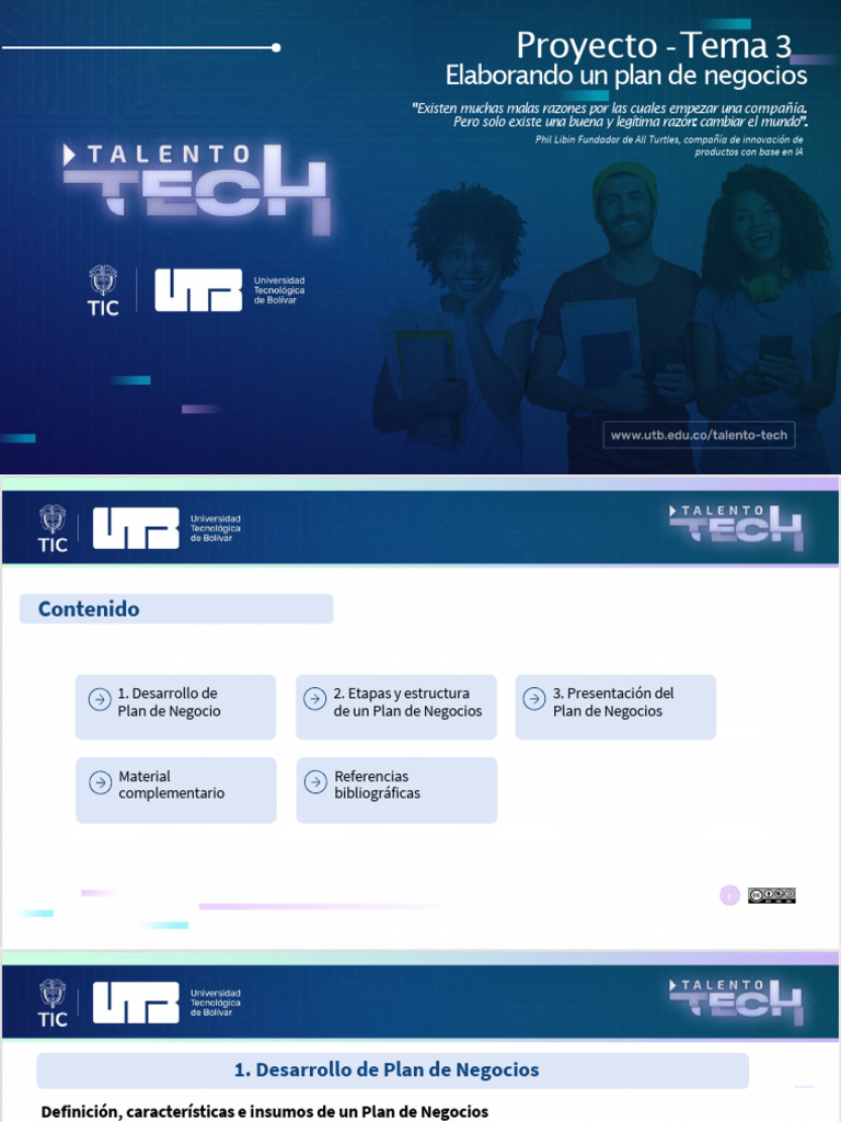 Guía para Elaborar un Plan de Negocios | PDF | Plan de negocios | Marketing