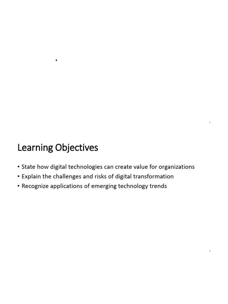 Digital Technologies and Their Impact | PDF | 3 D Printing | Artificial ...