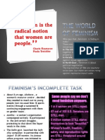 The World of Feminism