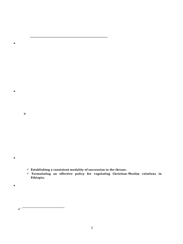 Hist.1012-Unit 4-Lecture Note - 024537 | PDF | Ethiopia