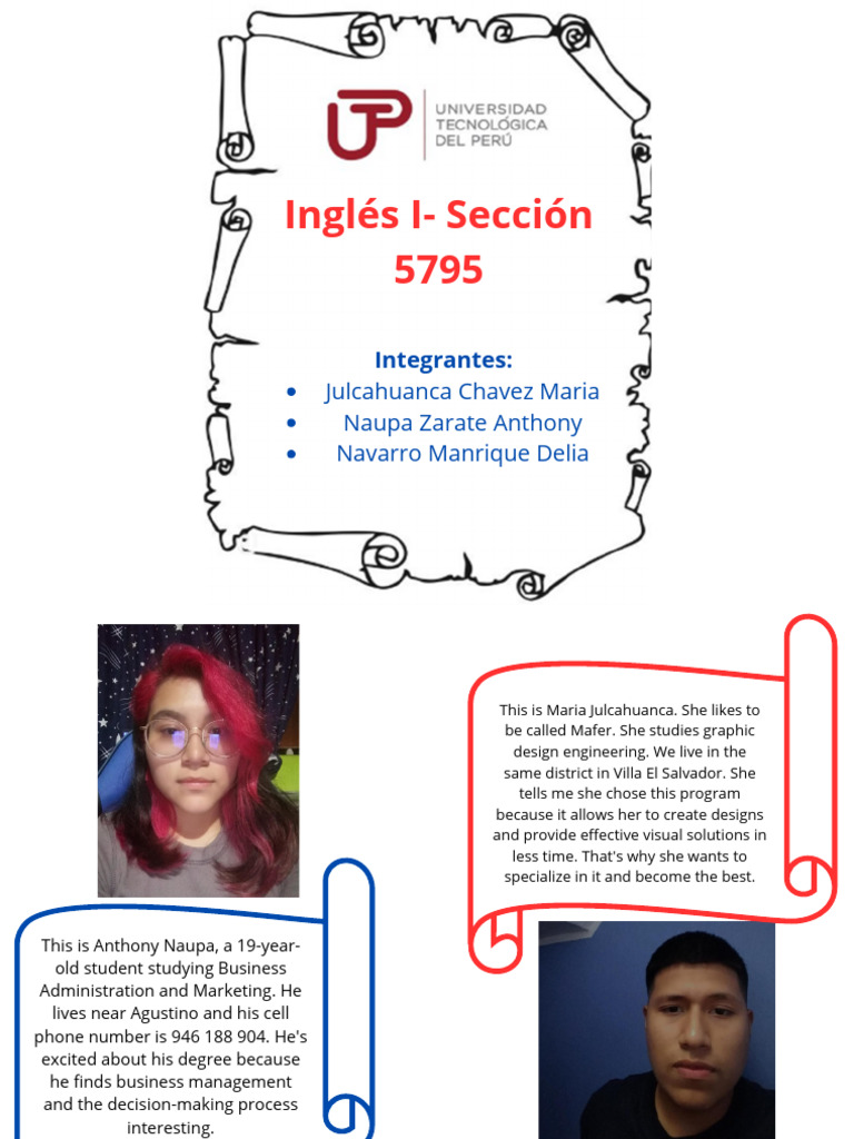 Student Profiles: Business & Design Majors | PDF