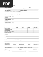 Candidate Evaluation Form1