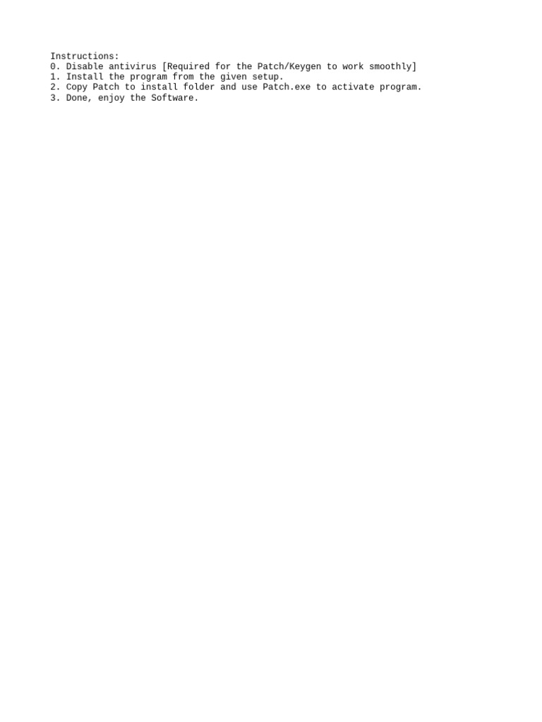 Instructions | PDF