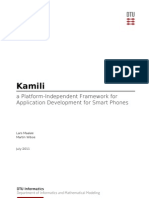 Kamili: A Platform-Independent Framework For Application Development For Smart Phones