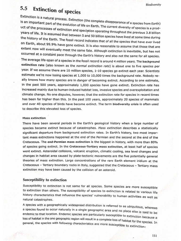 Species Extinction and Nomenclature | PDF