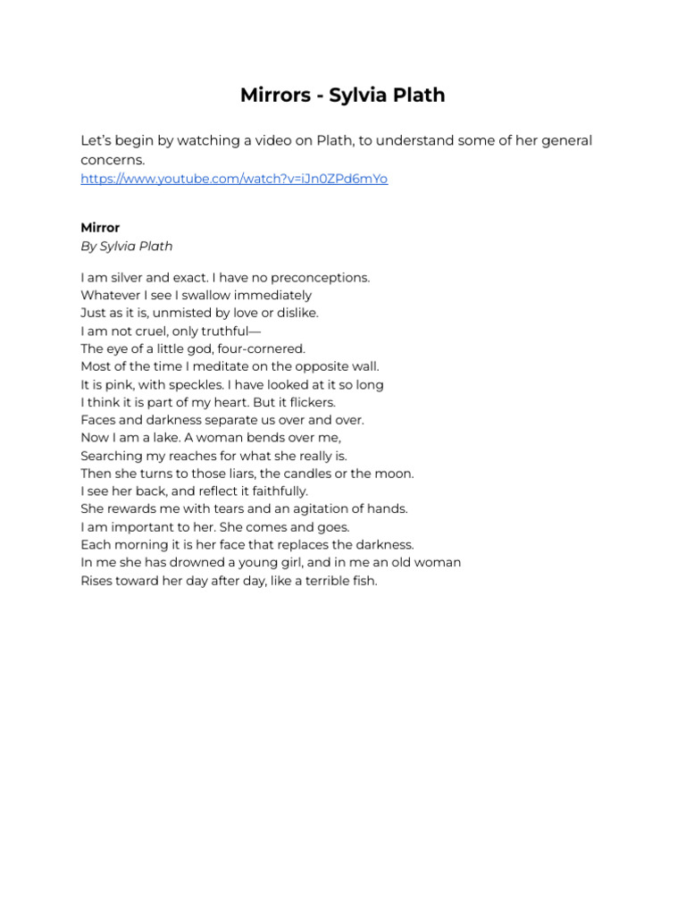 Sylvia Plath's 