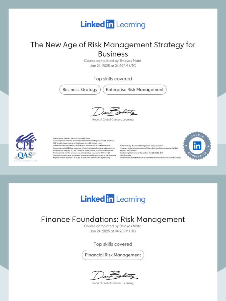Project Risk Management | PDF | Professional Development | Human Resources
