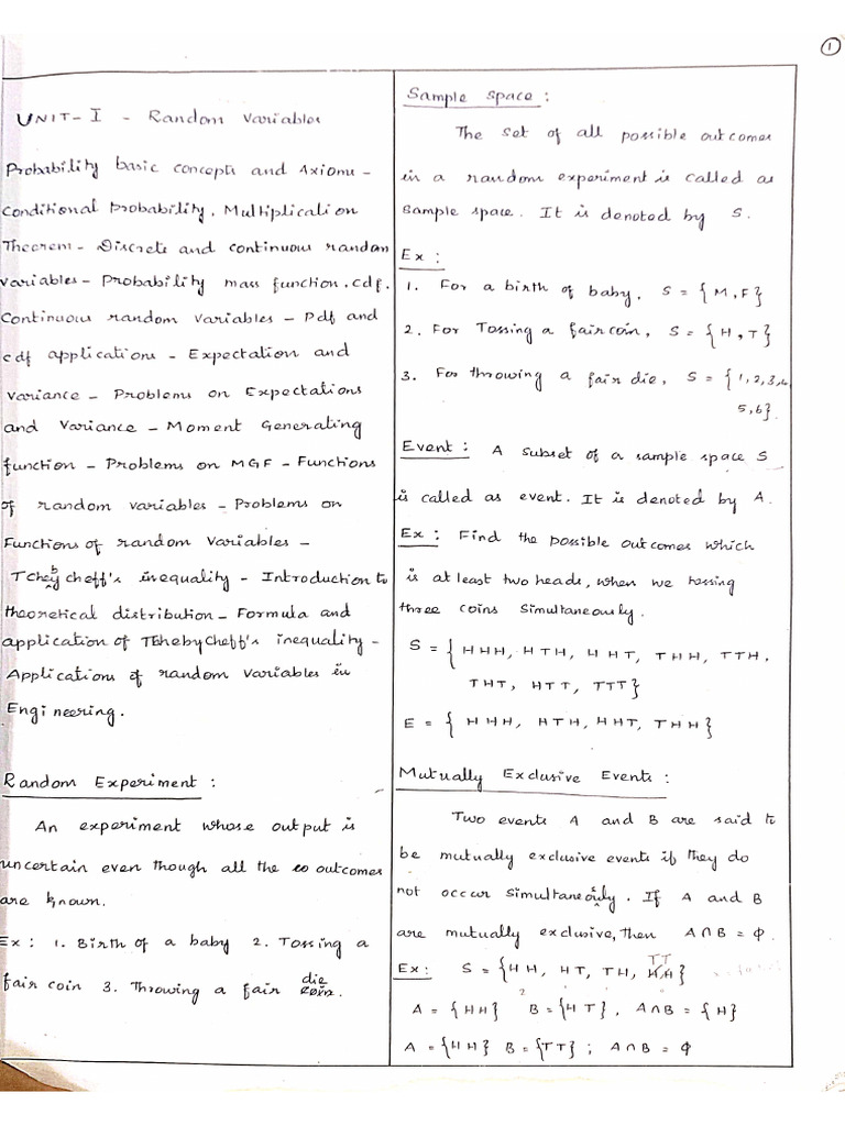 Saral Mam Notes | PDF