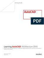 Learning AutoCAD Architecture 2010-ToC