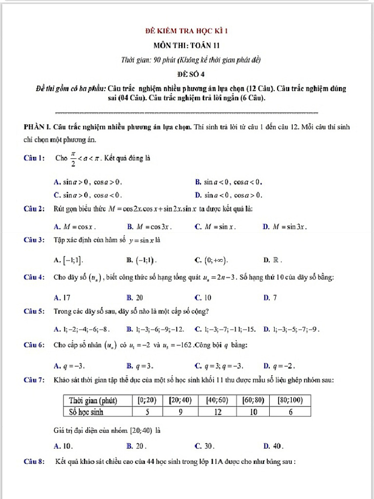 toán 11 4.. | PDF