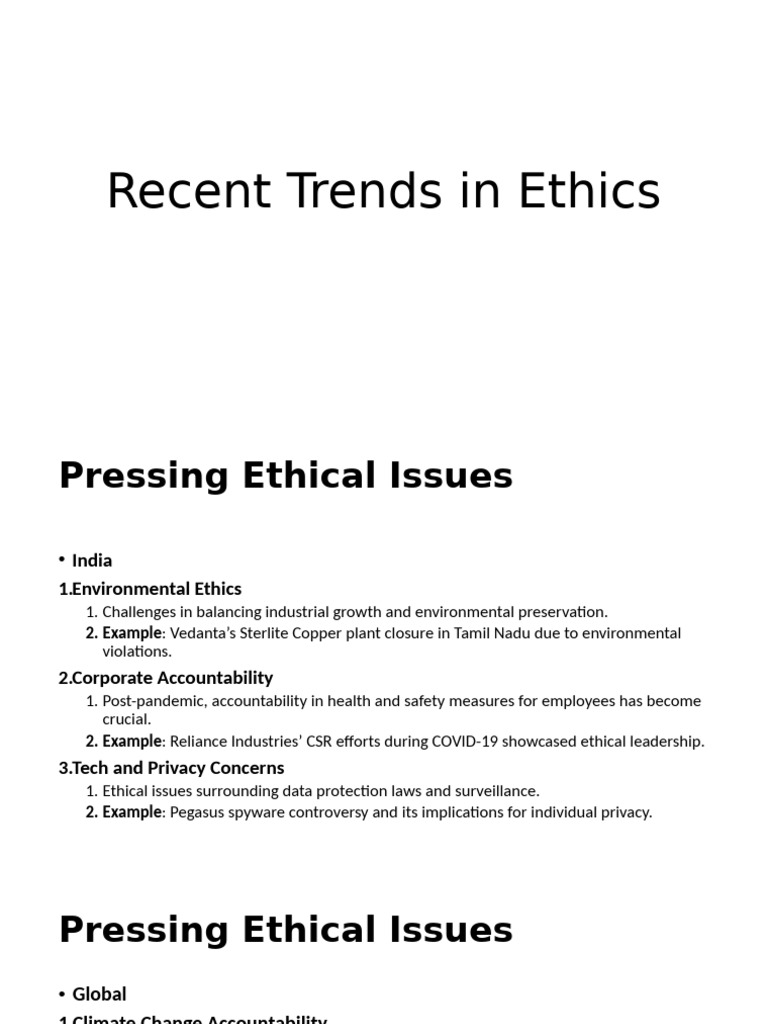 Ethical Trends in AI, Gig Economy, and Privacy | PDF | Artificial ...