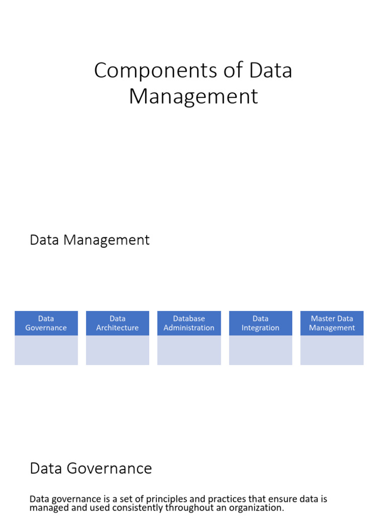 Essential Data Governance Practices | PDF | Governance | Databases