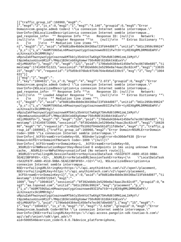 Internet Connection Error Reports | PDF | Computing | Digital Technology