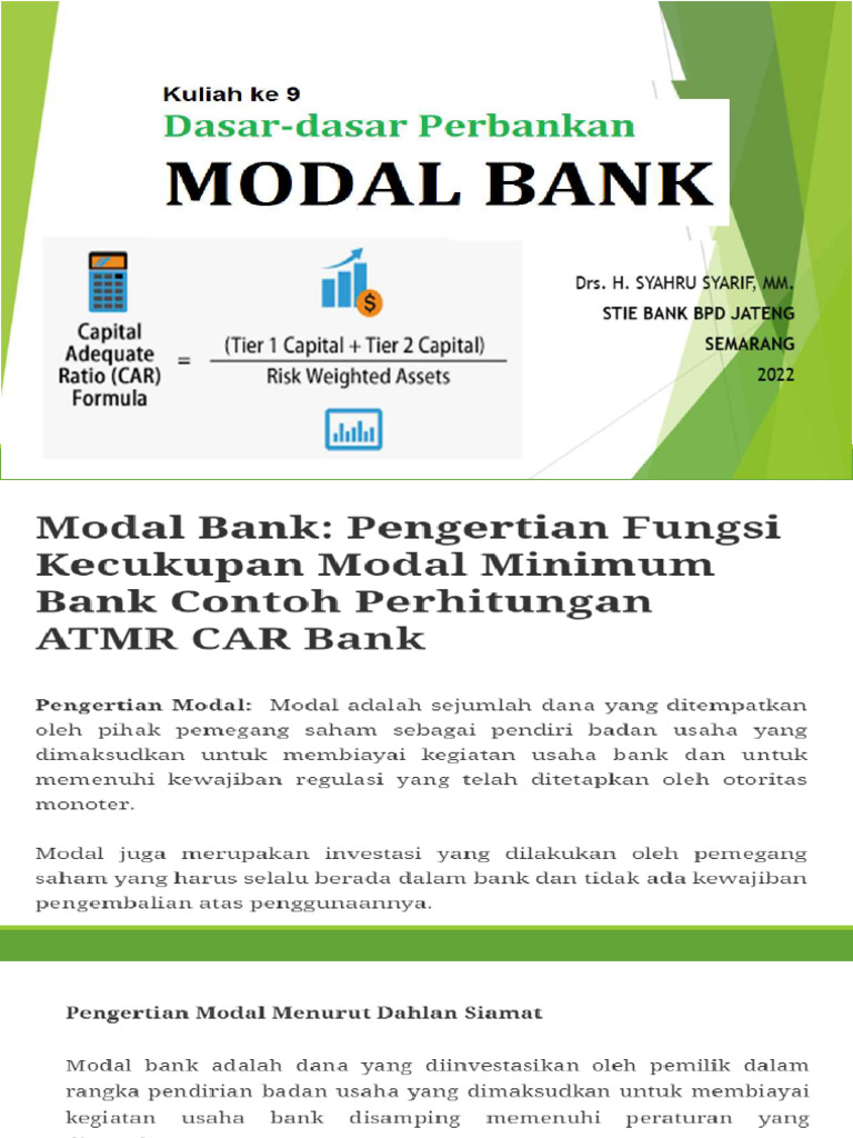 Modal Bank | PDF