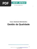 Apostila  gestão da qualidade