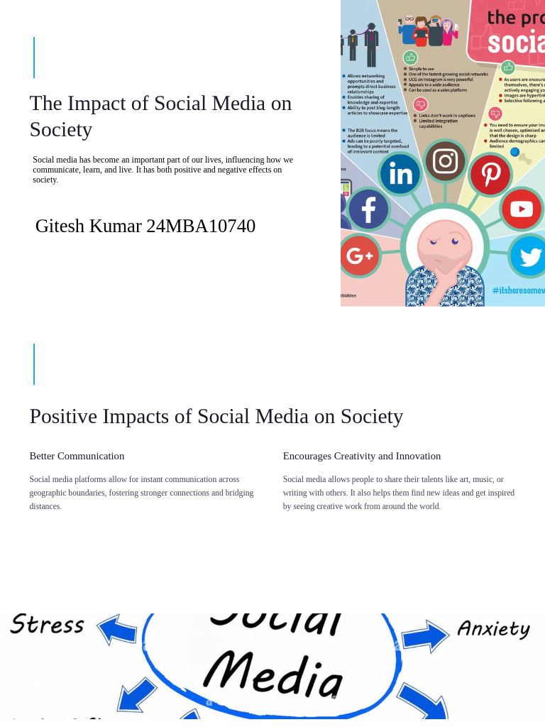 The Impact of Social Media On Society | PDF