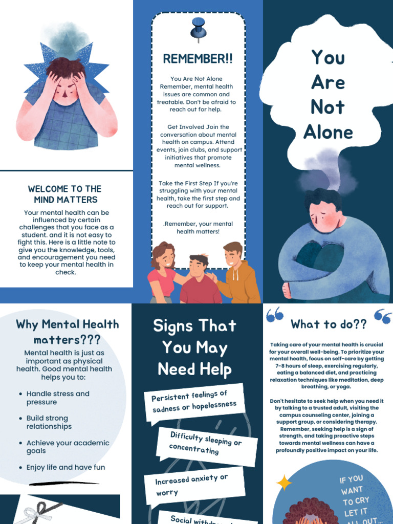 Student Mental Health Support Guide | PDF | Mental Health | Relaxation ...
