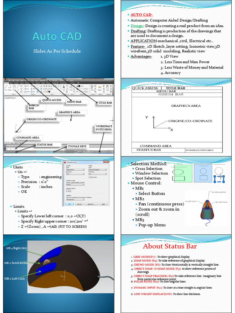 AutoCAD Design and Drafting Guide | PDF | Ellipse | 3 D Computer Graphics