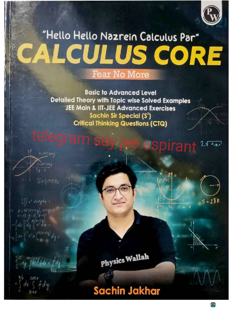 Sachin Sir Calculus Core Chapter 2 | PDF