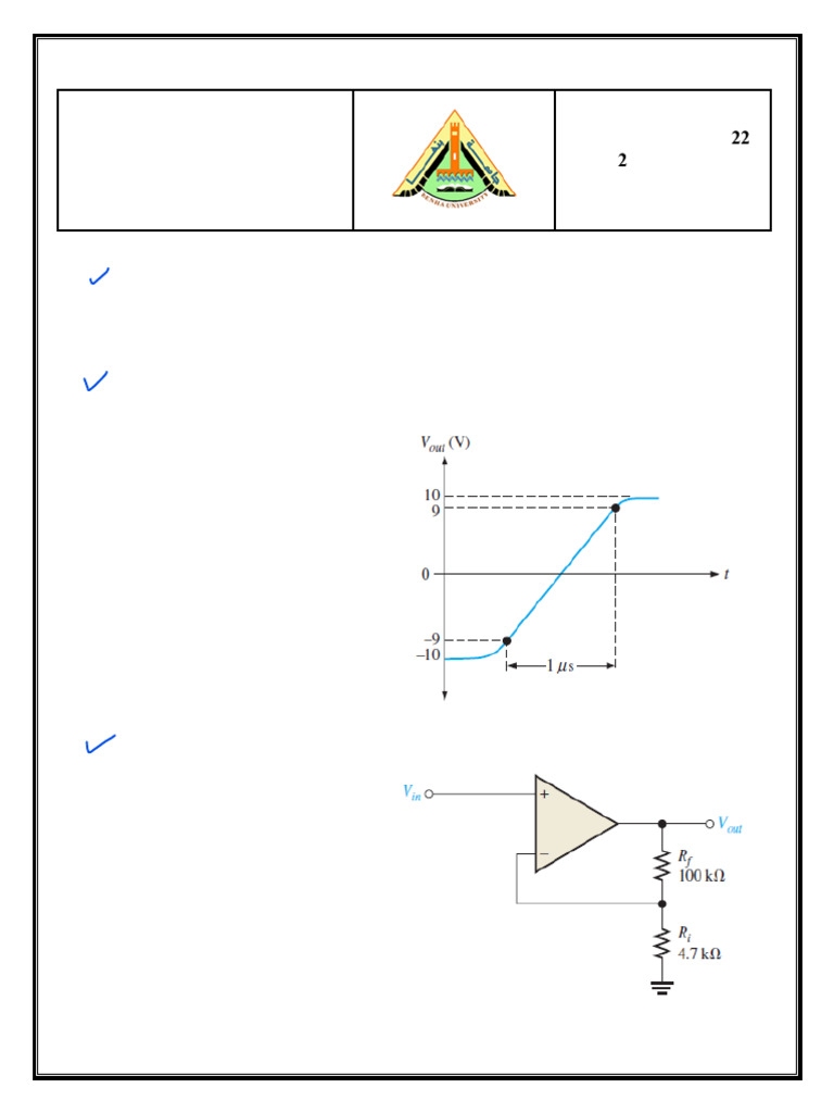 Operational Amplifier Analysis and Design | PDF