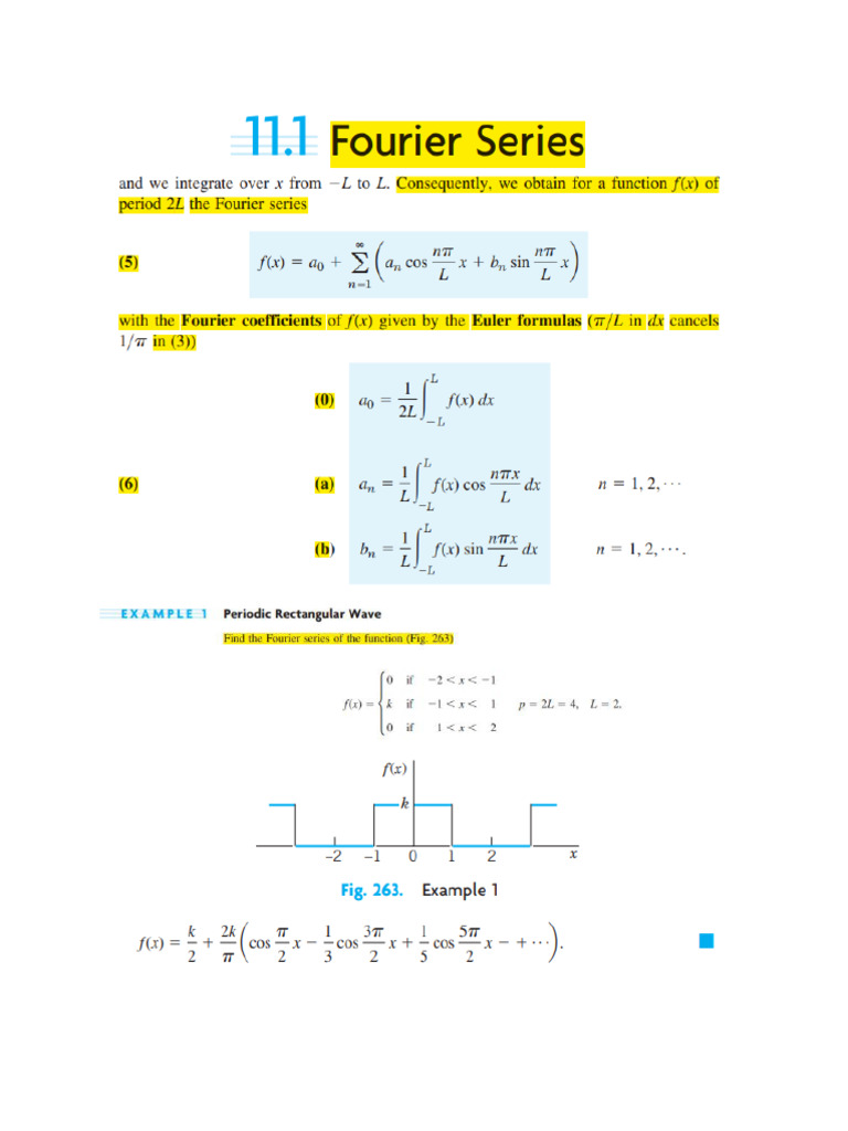 Fourier Analysis | PDF