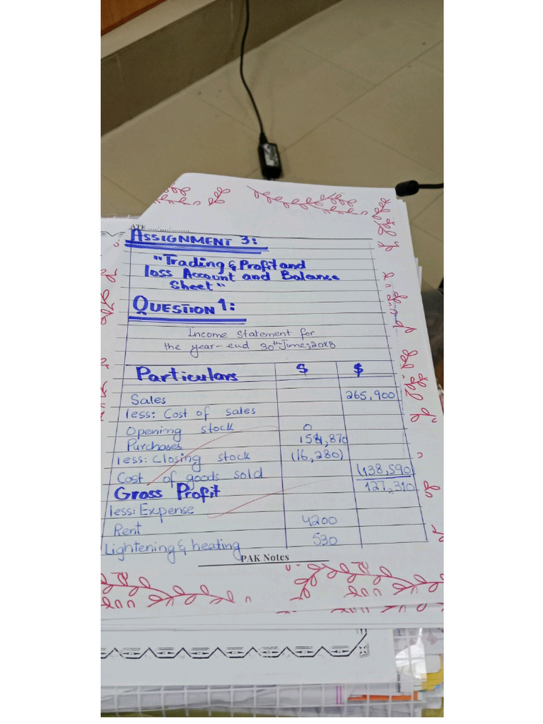 Assignment 3 Accounting Pdf