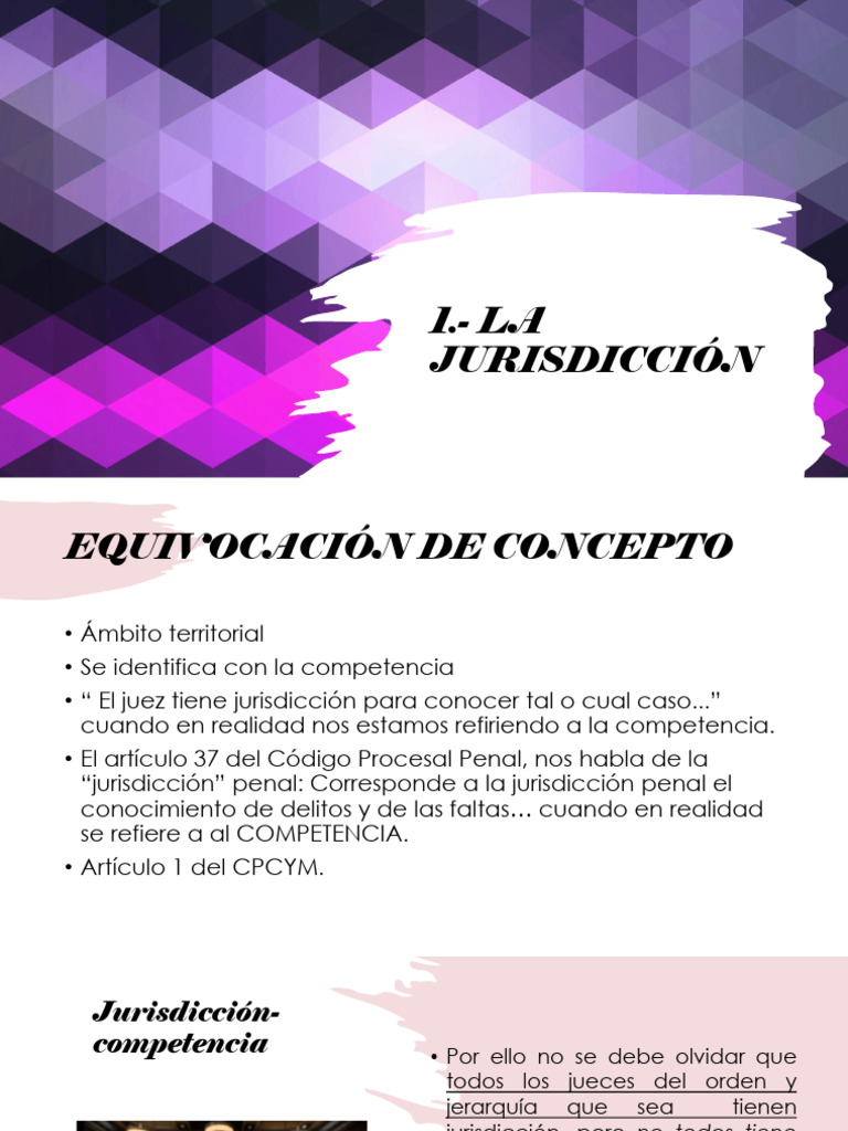 Jurisdicción y Competencia en Derecho | PDF | Jurisdicción | Juez