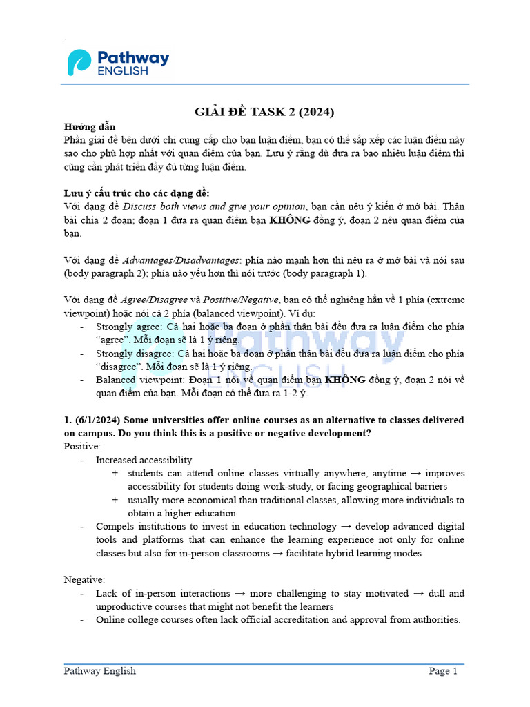 2024 Task 2 Essay Guidelines | PDF | Crimes | Crime & Violence